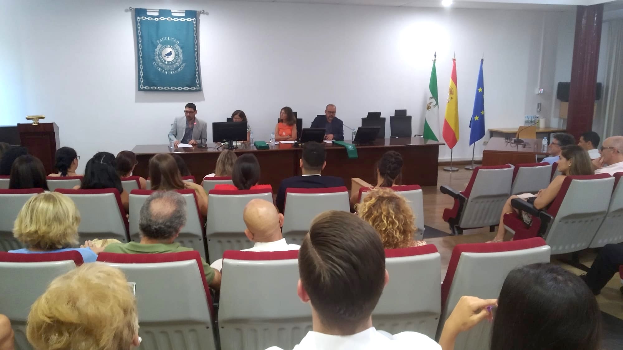 Ceremonia de Graduación del Máster en Cambio Social y Profesiones Educativas de la Universidad de Málaga.