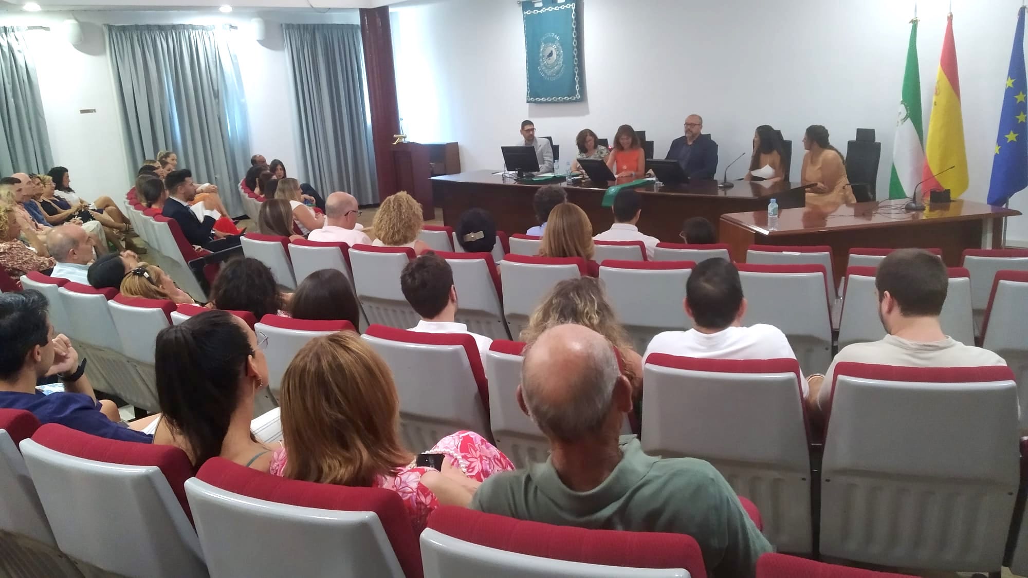 Ceremonia de Graduación del Máster en Cambio Social y Profesiones Educativas de la Universidad de Málaga.
